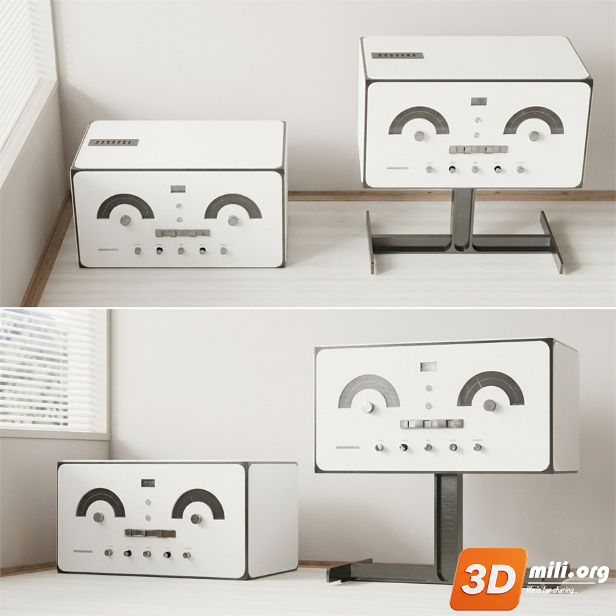 Audio tech 3D Models